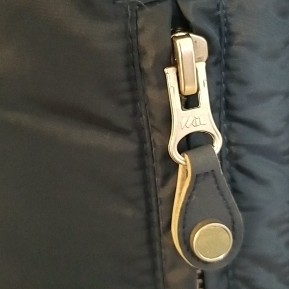 Men's Vintage ENYCE Wood Puffer Vest - Picture 10 of 11